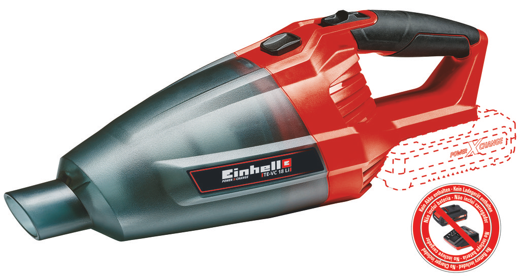 EINHELL - TE-VC 18 Li-Solo, Cordless Vacuum Cleaner - (NO STARTER KIT)