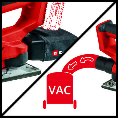 EINHELL - TE-OS 18/230 LI SOLO, CORDLESS ORBITAL SANDER (NO STARTER KIT INCL) - Image 3