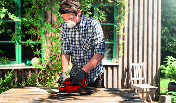 EINHELL - TE-OS 18/230 LI SOLO, CORDLESS ORBITAL SANDER (NO STARTER KIT INCL) - Image 2