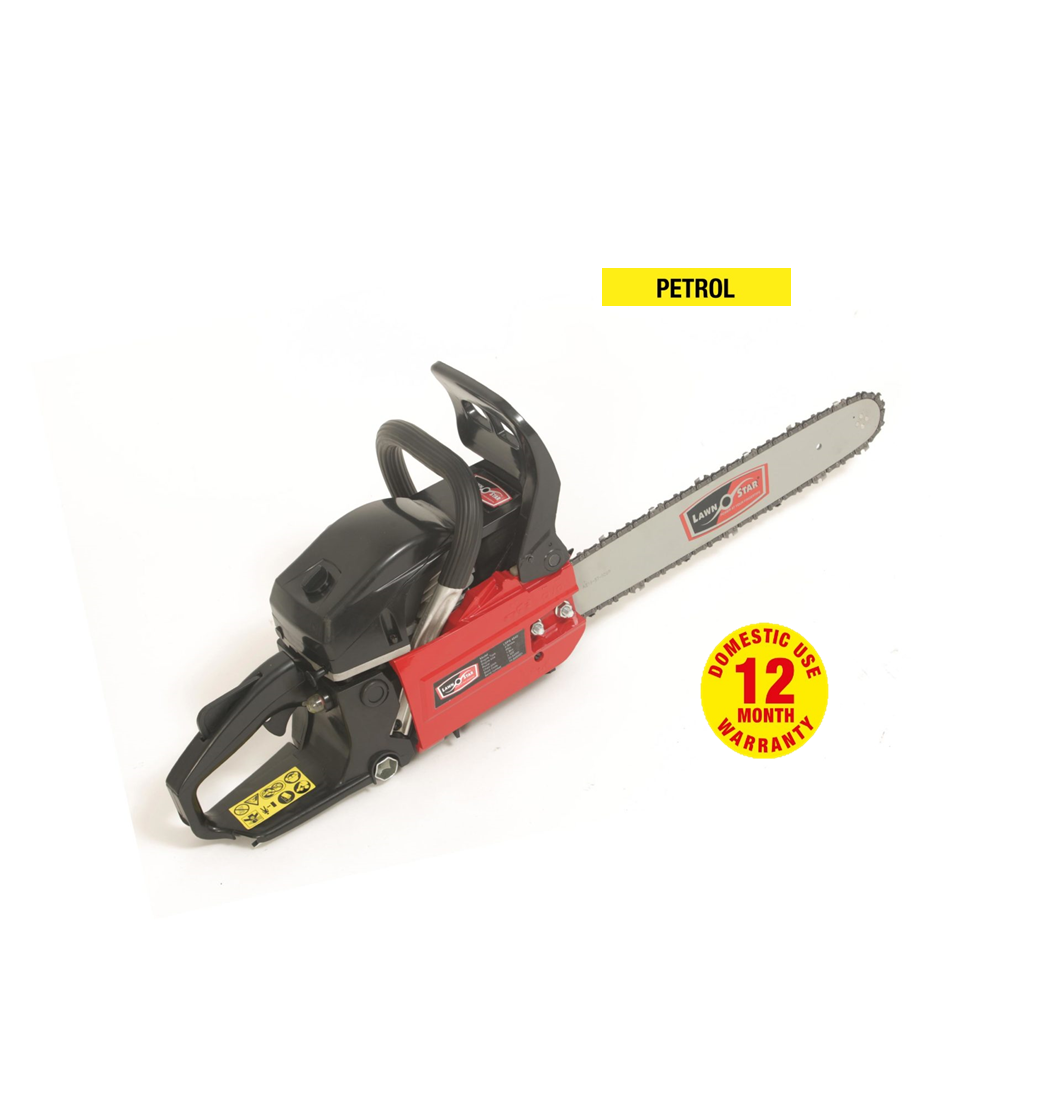 Lawn Star - LSPS 4540 Chain Saw Petrol 45cc - 40cm Chain-Bar
