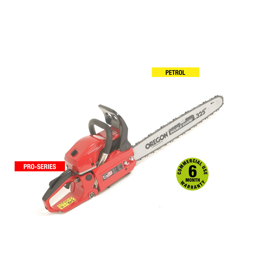 Lawn Star - LSPS 5850 Pro Chain Saw Petrol 58cc - 50cm Oregon Chain & Chain-Bar