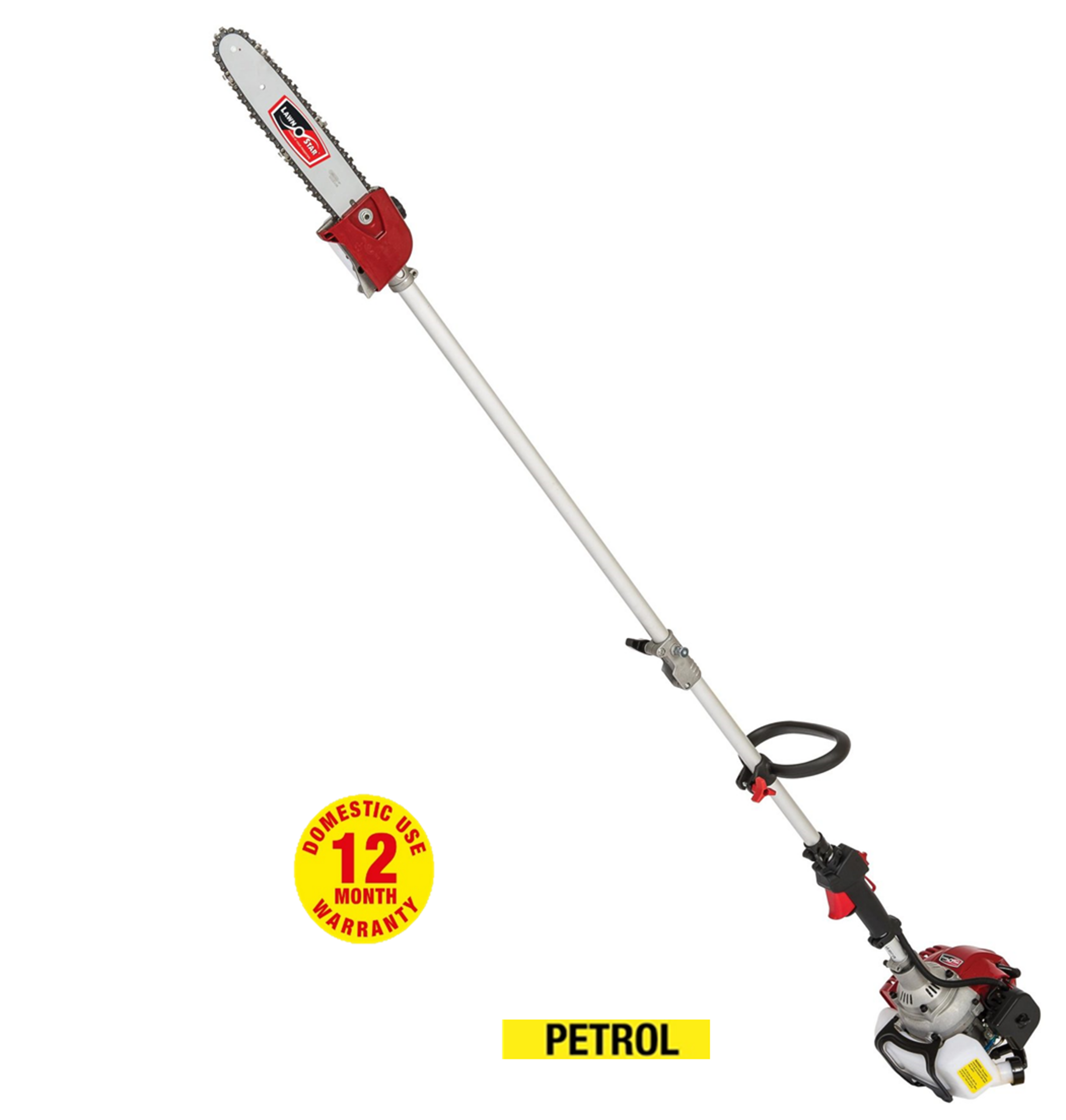 Lawn Star - LS 3325 PPS Petrol Pole-Chainsaw 33cc - 25cm Bar