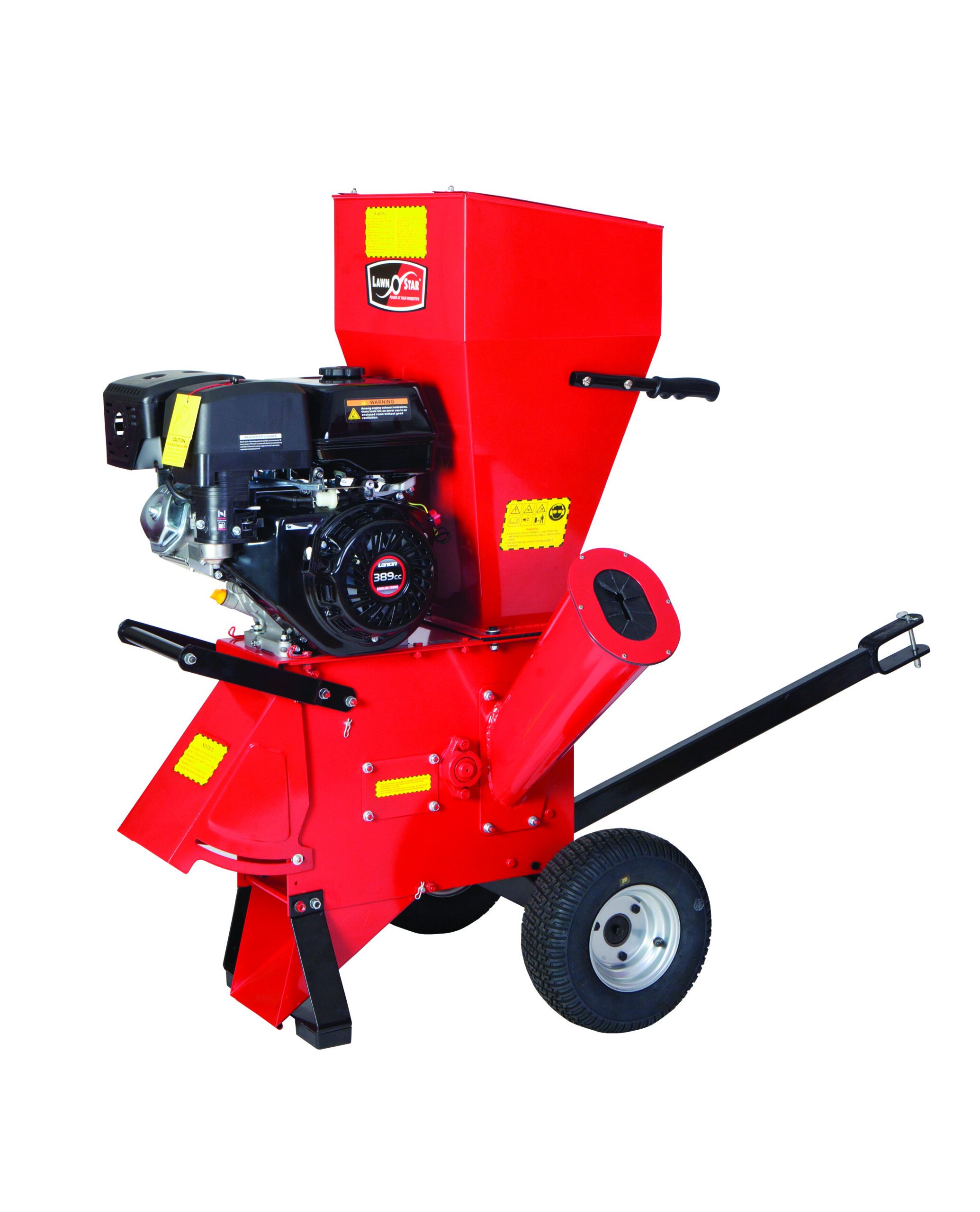 Lawn Star - LSGS 9075 P Petrol Garden Shredder 389cc - 76mm Chipping Capacity