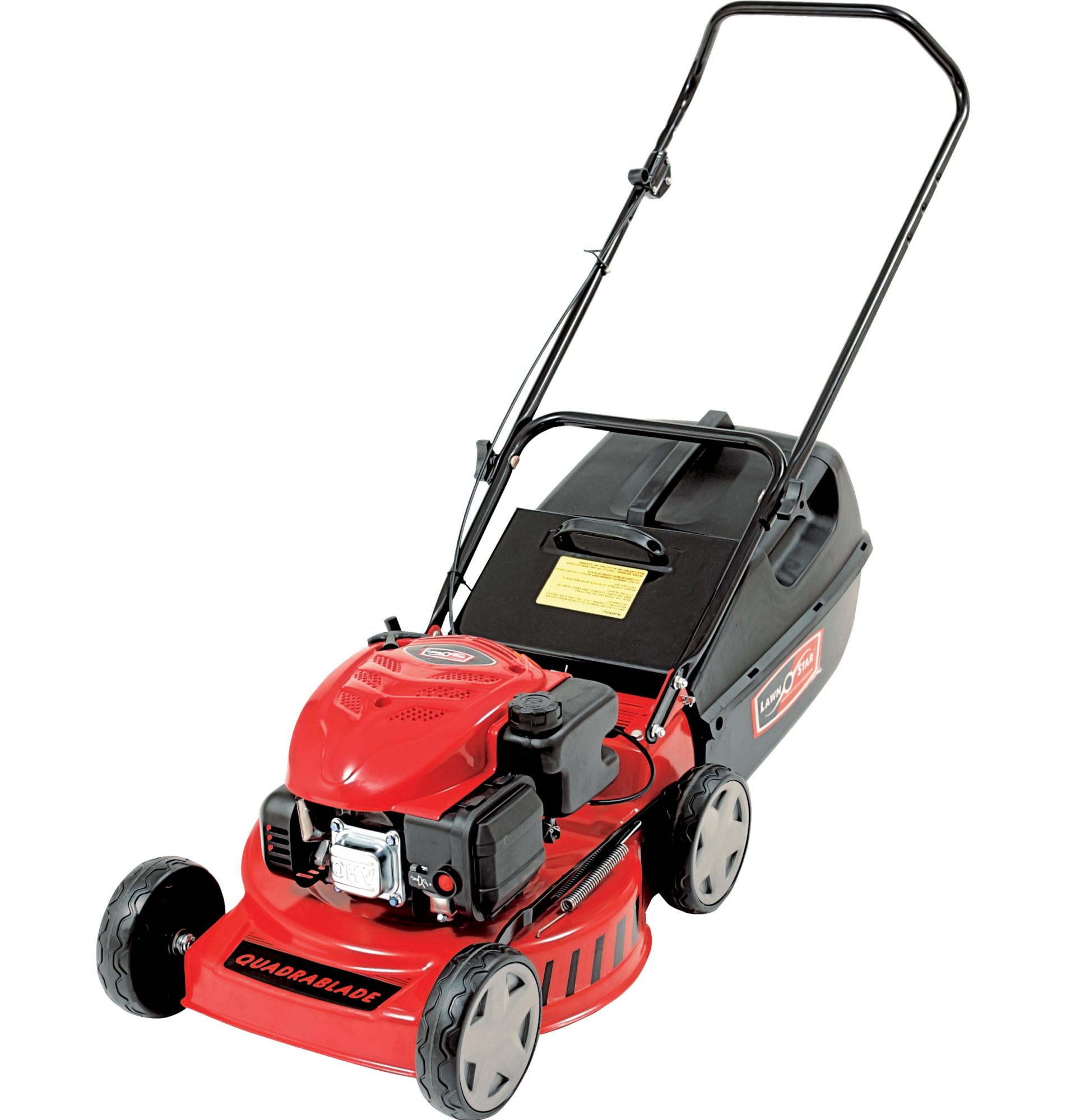 Lawn Star - LSQ 4548 L Petrol Lawn Mower 139cc - 48cm - Quadrablade